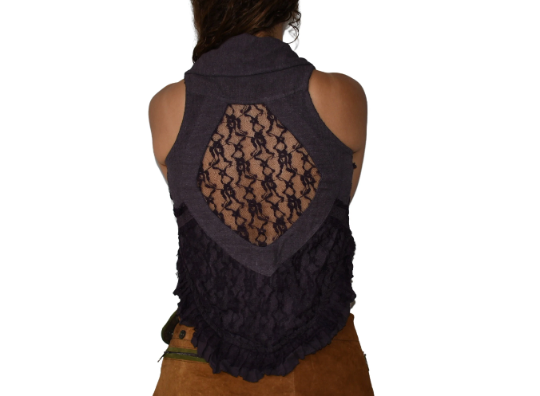 Handmade Lace Vest Fairy Vest