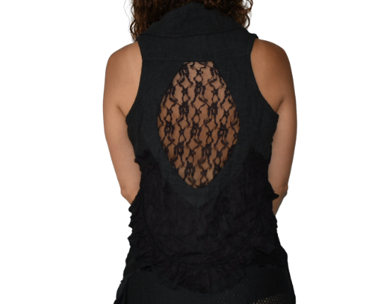 Handmade Lace Vest Fairy Vest