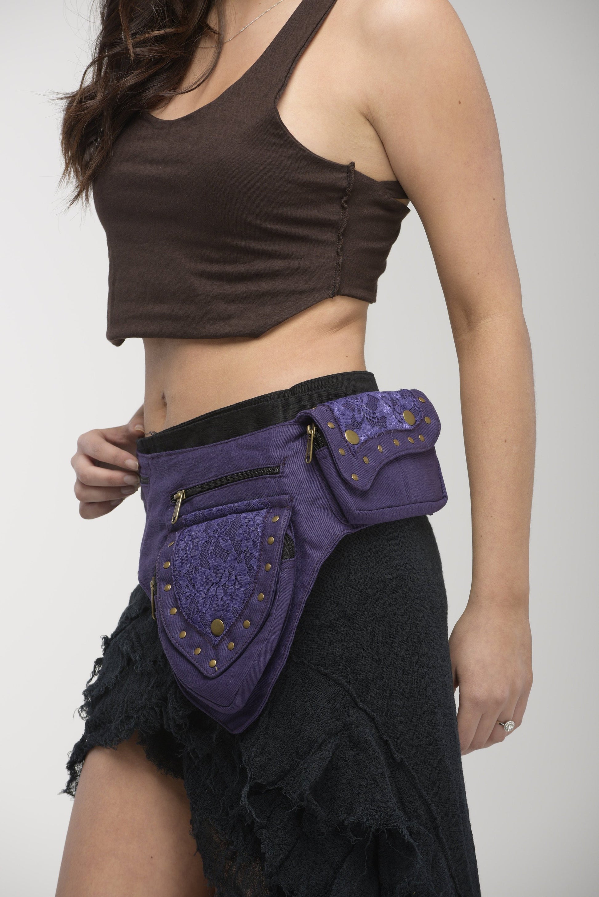 Waist Pouch,Holster Bag,Fanny Pack,Festival Pocket Belt,Burning Man,Hip Belt,Travel Money Belt,Pouch,Fits iPhone/Samsung.Passport Wallet