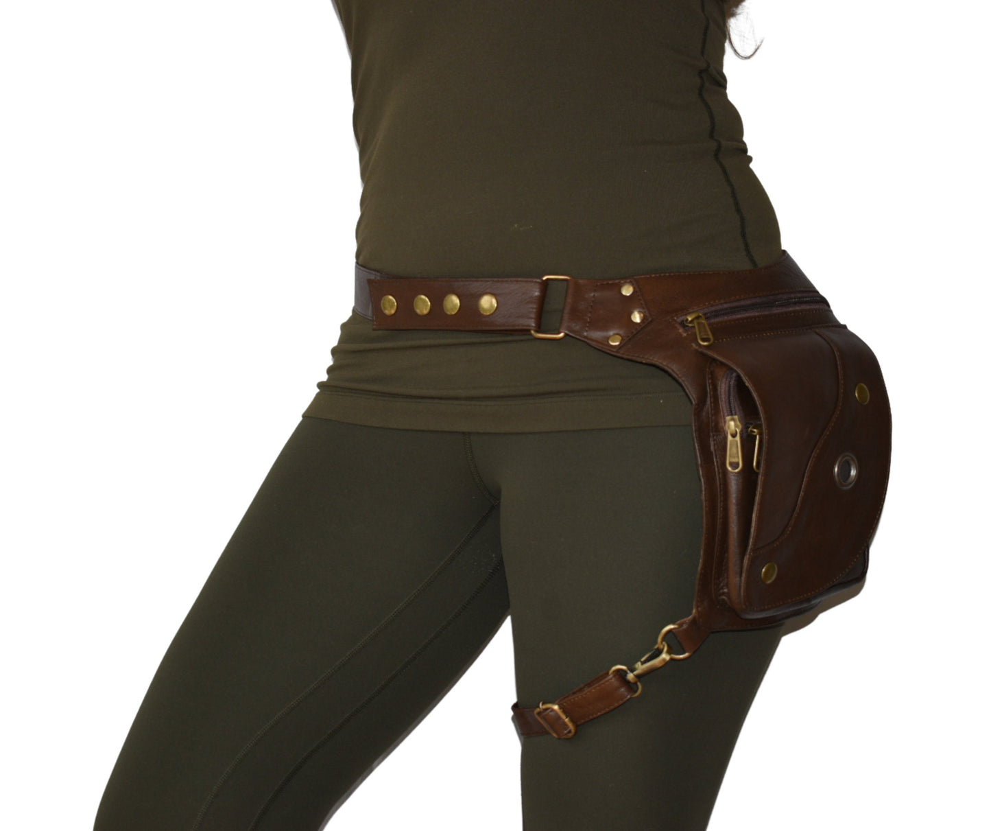 Leather Utility Hip Belt