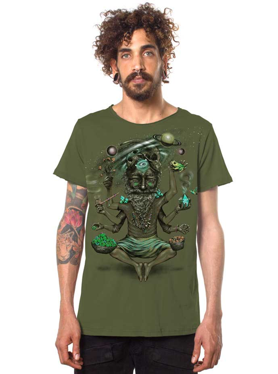 Sabo Psychedelic Mens T shirt .