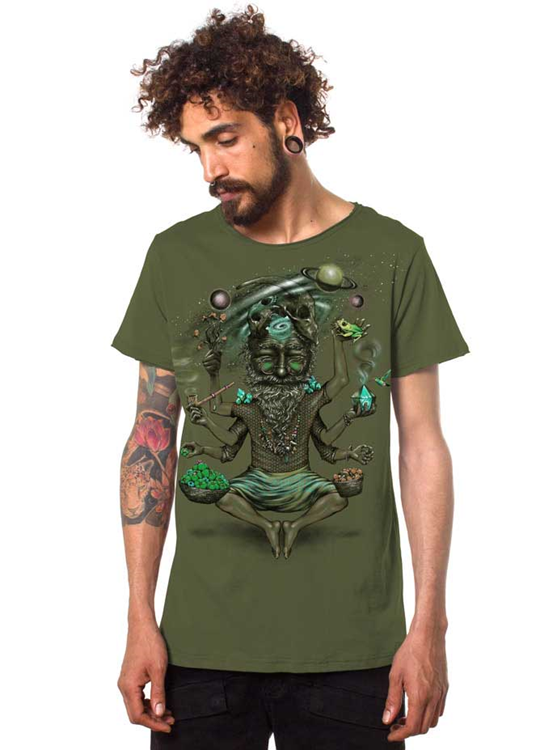 Sabo Psychedelic Mens T shirt .